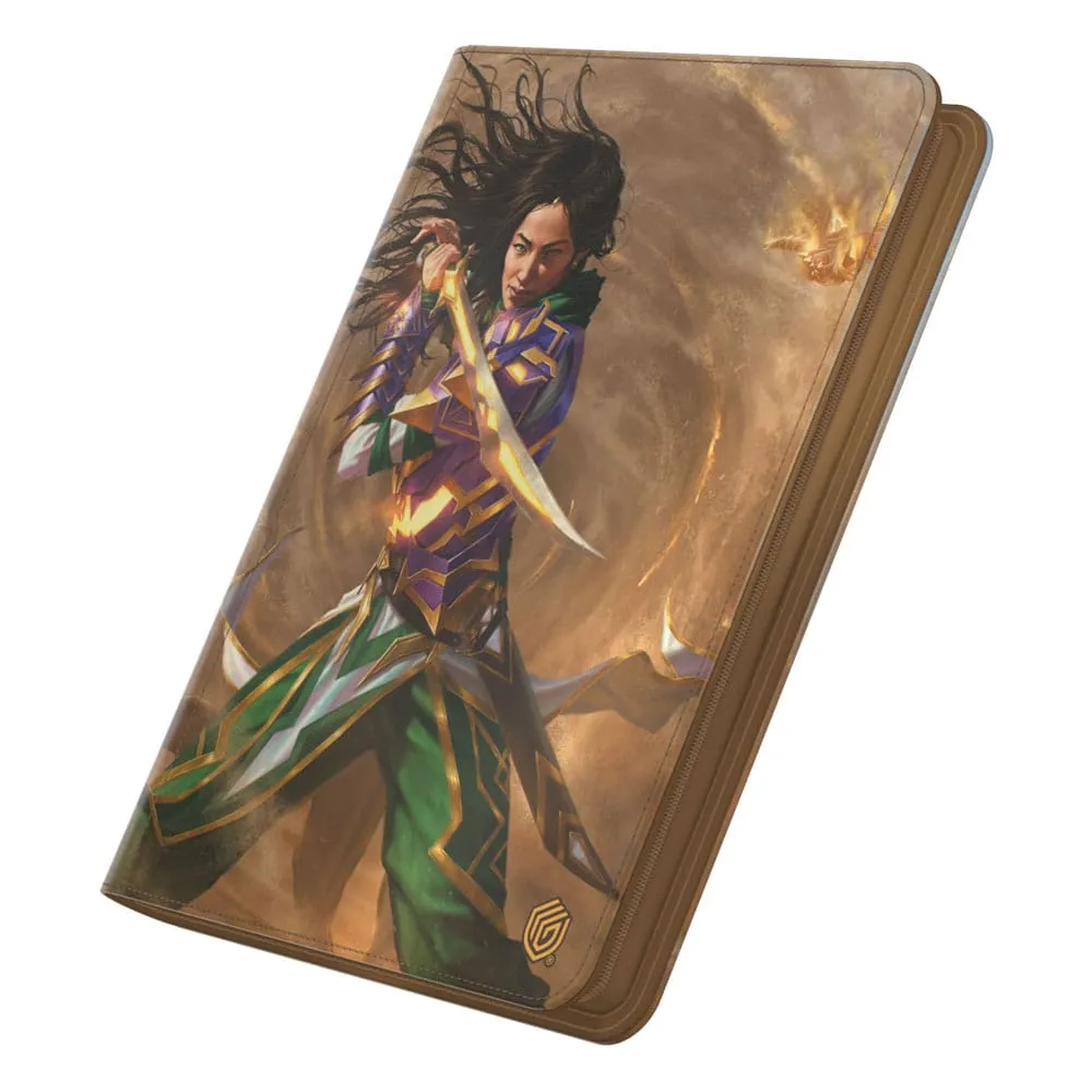 Ultimate Guard Zipfolio 18-Pocket Xenoskin (360 double-sleeved cards) Magic: The Gathering "Tarkir: Dragonstorm" - Descendant of Storms